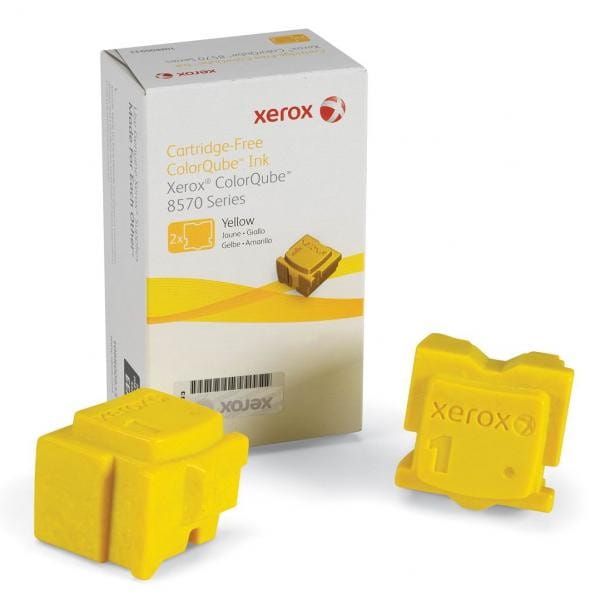 Xerox oryginalny ink / tusz 108R00938, yellow, 4400s, Xerox ColorQube 8570, 2szt, O