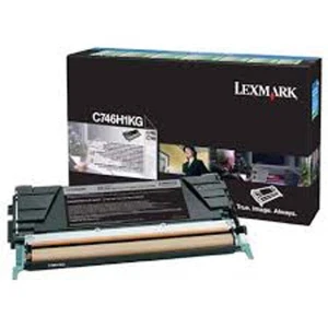Lexmark oryginalny toner C746H2KG, black, 12000s, high capacity, Lexmark C746DN, C746DTN, C746N, C748DE, C748DTE, C748E, O