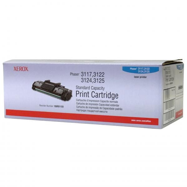 Xerox oryginalny toner 106R01159, black, 3000s, Xerox Phaser 3117, 3122, 3124, 3125, O
