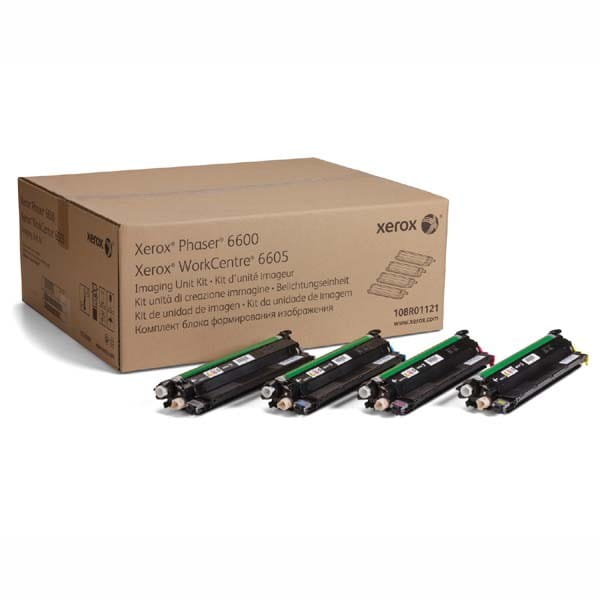 Xerox oryginalny bęben 108R01121, color, 60000s, 4-pack, cena za zestaw, Xerox Phaser 6600, Workcentre 6605