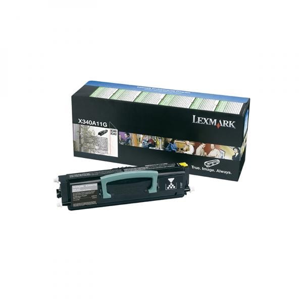 Lexmark oryginalny toner X340A11G, black, 2500s, return, Lexmark X340, O