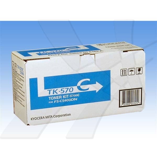 Kyocera oryginalny toner TK570C, cyan, 12000s, 1T02HGCEU0, Kyocera FS-C 5400DN, O