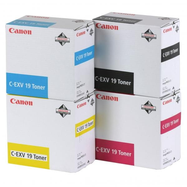 Canon oryginalny toner CEXV19, cyan, 16000s, 0398B002, Canon ImagePress C1, O