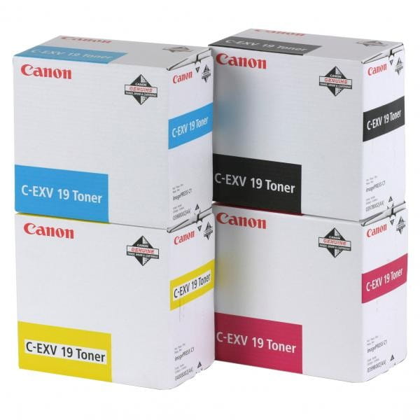 Canon oryginalny toner CEXV19, yellow, 16000s, 0400B002, Canon ImagePress C1, O