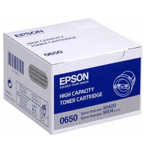 Epson oryginalny toner C13S050650, black, 2200s, high capacity, Epson Aculaser M1400, MX14, O