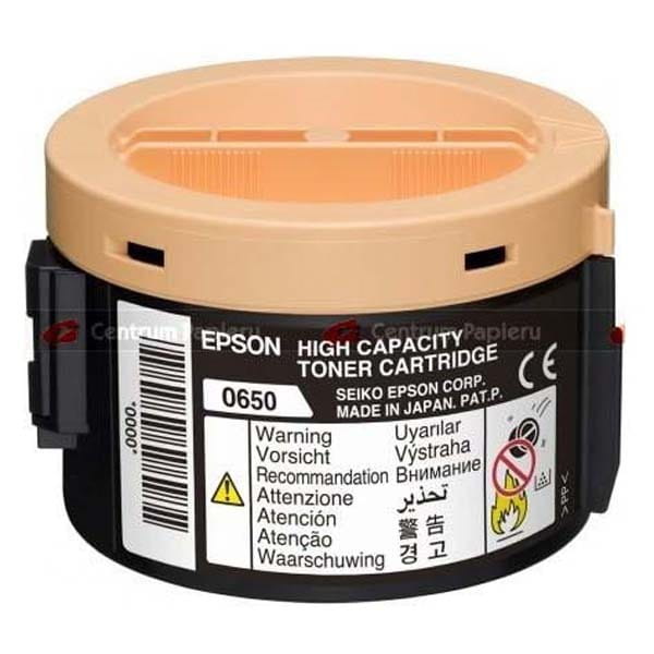 Epson oryginalny toner C13S050650, black, 2200s, high capacity, Epson Aculaser M1400, MX14, O