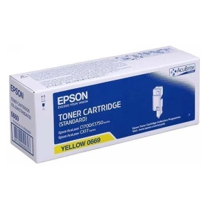 Epson oryginalny toner C13S050669, yellow, 700s, Epson Aculaser C1700, C1750, CX17 series, O