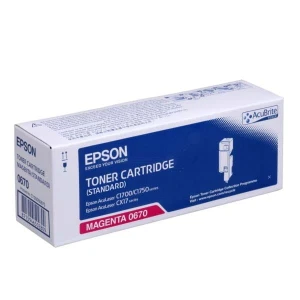 Epson oryginalny toner C13S050670, magenta, 700s, Epson Aculaser C1700, C1750, CX17 series, O