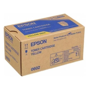 Epson oryginalny toner C13S050602, yellow, 7500s