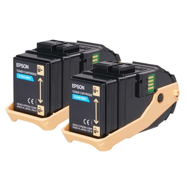 Epson oryginalny toner C13S050608, cyan, 15000s, Epson Aculaser C9300N, dual pack, O