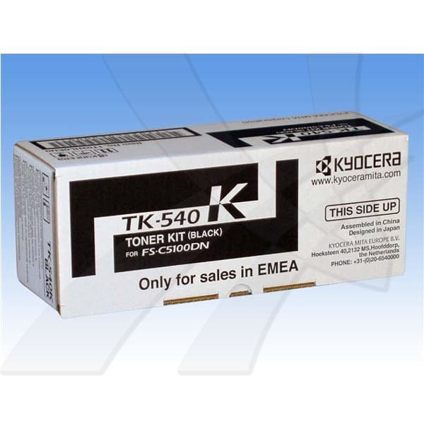 Kyocera oryginalny toner TK540K, black, 5000s, 1T02HL0EU0, Kyocera FS-C 5100DN, O