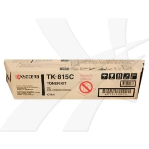 Kyocera oryginalny toner TK815C, 370AN510, cyan, 20000s