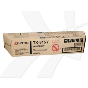 Kyocera oryginalny toner TK815Y, 370AN310, yellow, 20000s