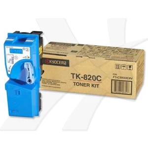 Kyocera oryginalny toner TK820C, 0T2HPCEU, cyan, 7000s