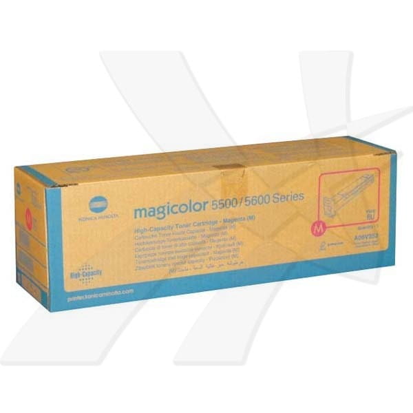 Konica Minolta oryginalny toner A06V353, magenta, 12000s, Konica Minolta Magicolor 5550, 5570, O