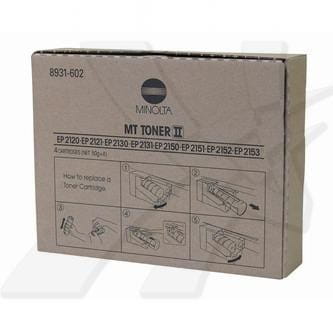 Konica Minolta oryginalny toner MTII, black, 6000s, Konica Minolta EP-2120, 2121, 2150, 2151, 2130, 2131, 2152, 2153, 4x50g, O