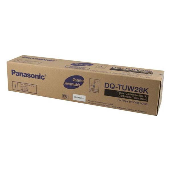 Panasonic oryginalny toner DQ-TUW28K, black, 28000s, Panasonic DP-C405,, O