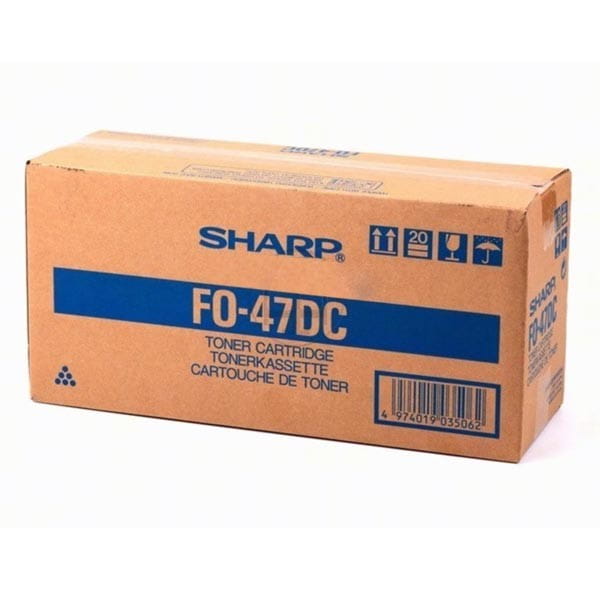 Sharp oryginalny toner FO47DC, black, 8000s, Sharp FO47DC, FO4700, FO5700, O