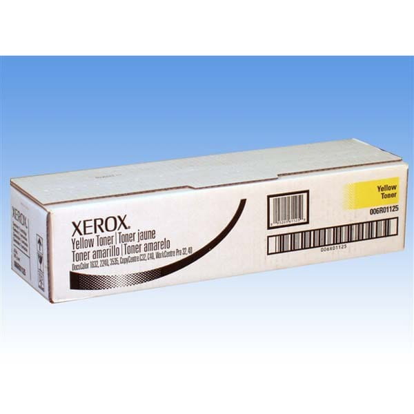 Xerox oryginalny toner 006R01125, yellow, 15000s, Xerox DocuColor 1632, 3535, 2240, Fiery EX3535, Splash G, O