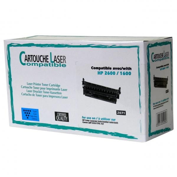 Kompatybilny toner z Q6001A, cyan, 2000s, dla HP Color LaserJet 1600, 2600n, 2605, N