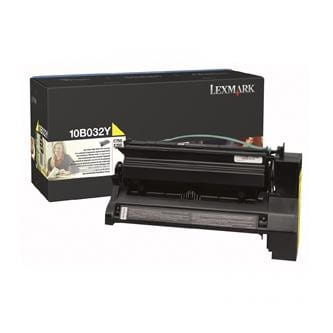 Lexmark oryginalny toner 10B032Y, yellow, 15000s, Lexmark C750, X420e, O