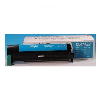Lexmark oryginalny toner 12A1452, cyan, 6500s, Lexmark Optra Color 1200, O