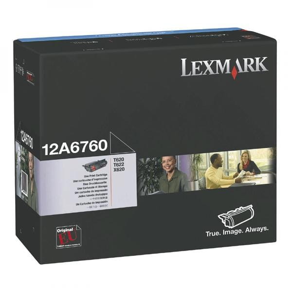 Lexmark oryginalny toner 12A6760, black, 10000s, Lexmark T620, T622, X620e, O