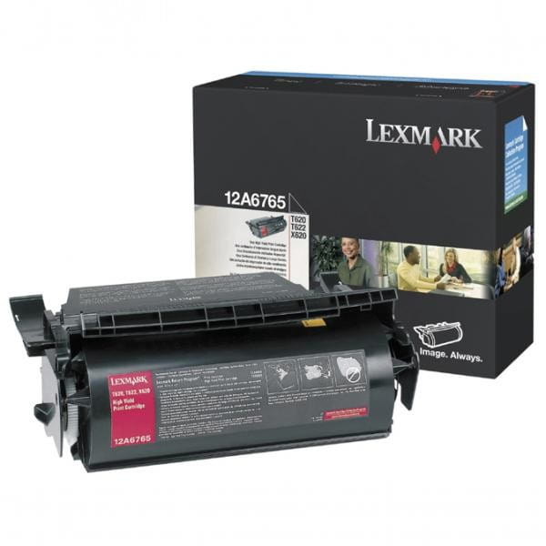 Lexmark oryginalny toner 12A6765, black, 30000s, Lexmark T620, T622, X620e, O