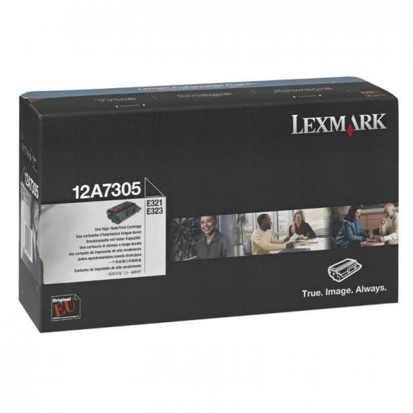 Lexmark oryginalny toner 12A7305, black, 6000s, Lexmark E321, E323, O