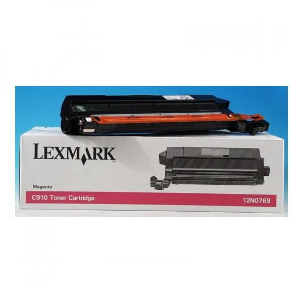 Lexmark oryginalny toner 12N0769, magenta, 14000s, Lexmark Optra C910, C912, X912e, O