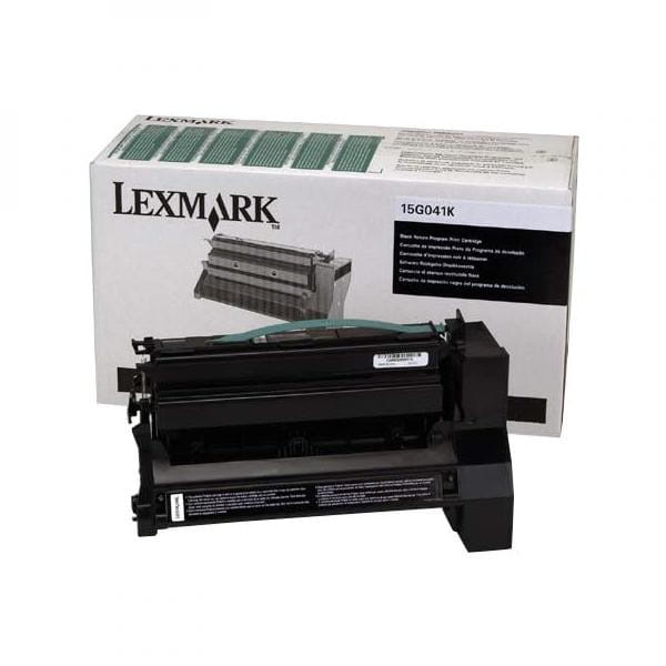 Lexmark oryginalny toner 15G041K, black, 6000s, return, Lexmark C752, C76x, O