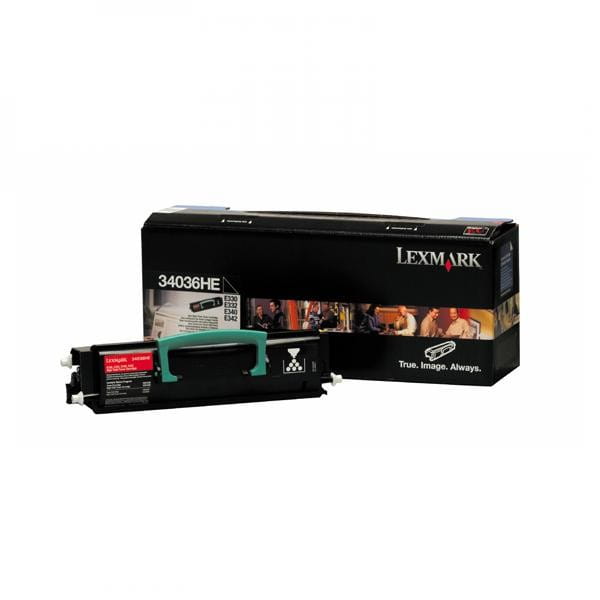 Lexmark oryginalny toner 34036HE, black, 6000s, Lexmark E330, E332n, E340, E342n, O