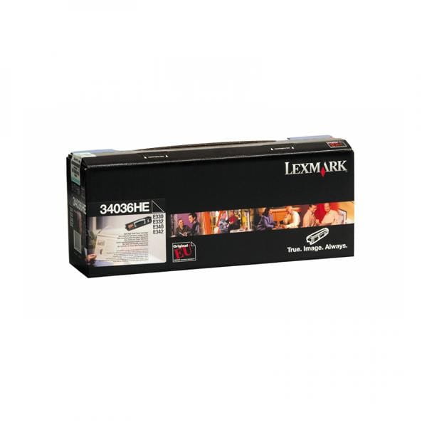 Lexmark oryginalny toner 34036HE, black, 6000s, Lexmark E330, E332n, E340, E342n, O