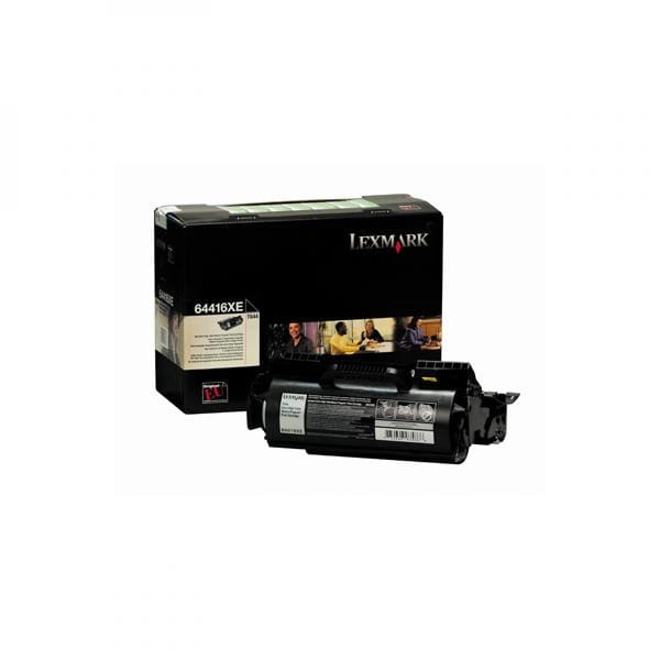 Lexmark oryginalny toner 64416XE, black, 32000s, return, Lexmark T644, O