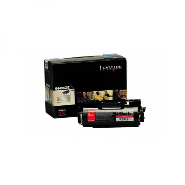 Lexmark oryginalny toner 64436XE, black, 32000s, Lexmark T642, O