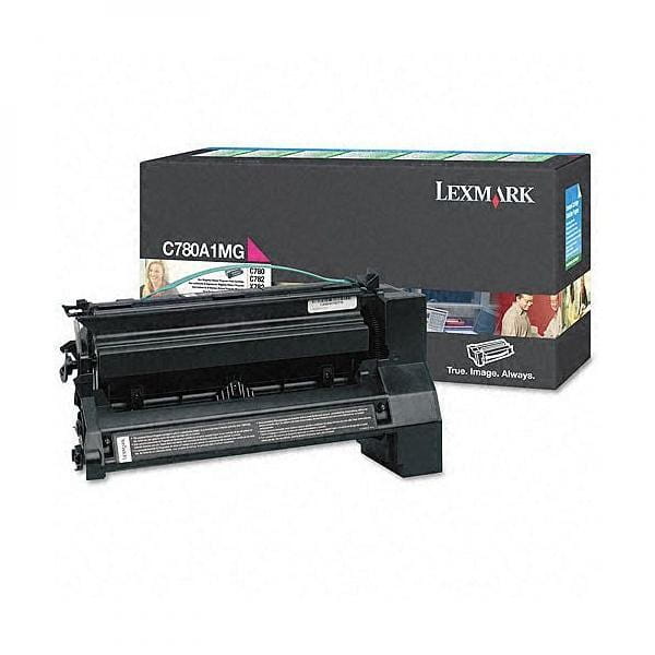 Lexmark oryginalny toner C780A1MG, magenta, 6000s, return, Lexmark C780, C782, O
