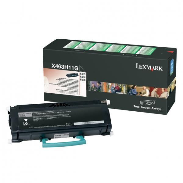 Lexmark oryginalny toner X463H11G, black, 9000s, return, Lexmark X463, O