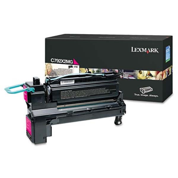 Lexmark oryginalny toner C792X2MG, magenta, 20000s, extra duża pojemność, Lexmark C792de, C792e, C792dhe, C792dte, O