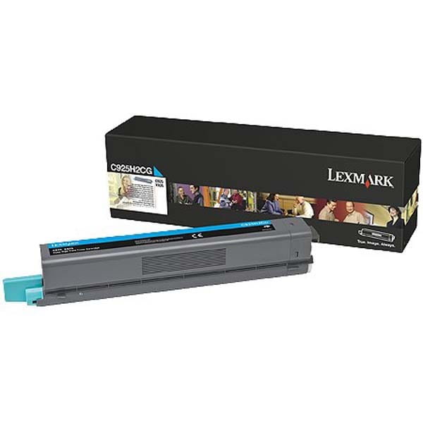 Lexmark oryginalny toner C925H2CG, cyan, 7500s, high capacity, Lexmark C925de, O