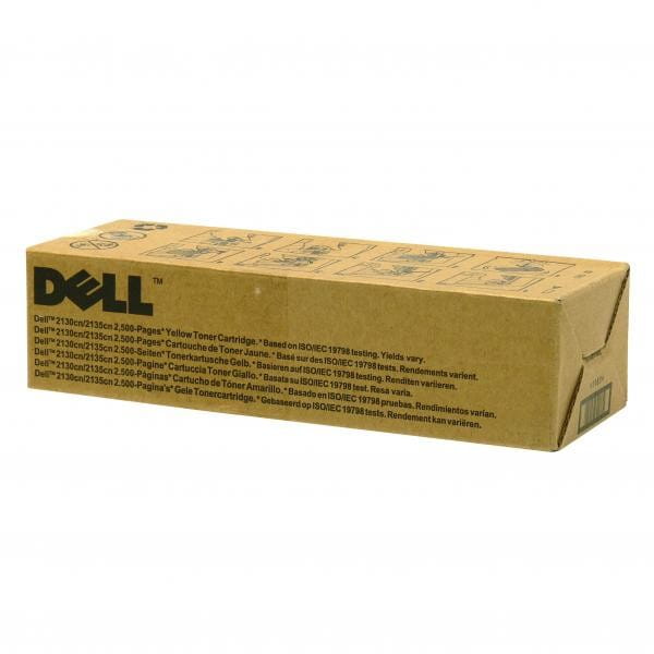 Dell oryginalny toner 593-10322, 593-10314, yellow, 2500s, FM066, high capacity, Dell 2130CN, O