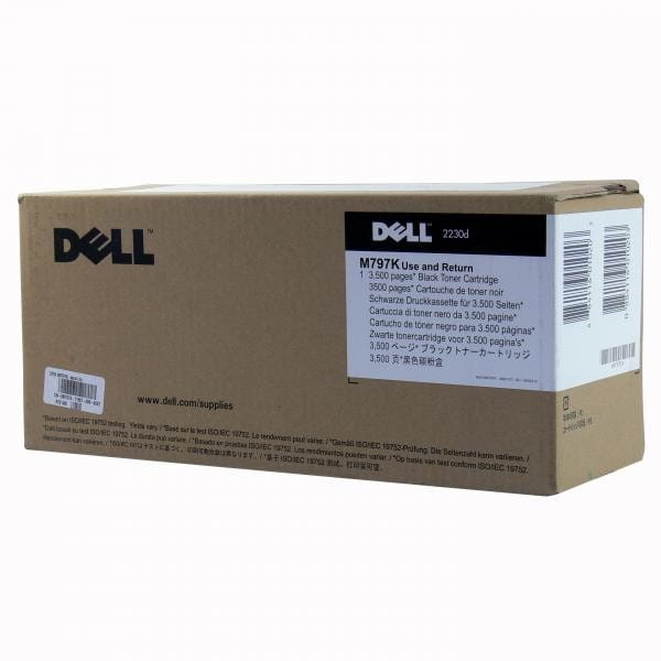 Dell oryginalny toner 593-10501, black, 3500s, M797K/M795K, return, Dell 2230d, 2230dn, O