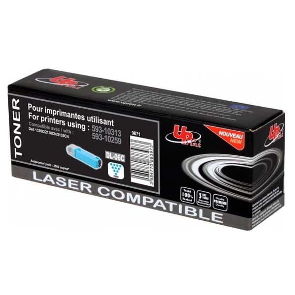 UPrint kompatybilny toner z 593-10313, cyan, 2500s, D.2130C, high capacity, dla Dell 2130CN, UPrint