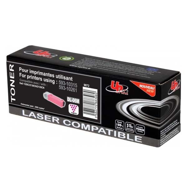 UPrint kompatybilny toner z 593-10315, magenta, 2500s, D.2130M, high capacity, dla Dell 2130CN, UPrint