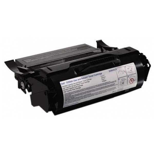 Dell oryginalny toner 593-11052, black, 30000s, 2KMVD, high capacity, return, Dell 5350DN, O