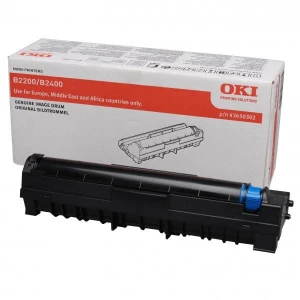 OKI oryginalny bęben 43650302, black, 10000s, OKI B2200, 2400, 2400n