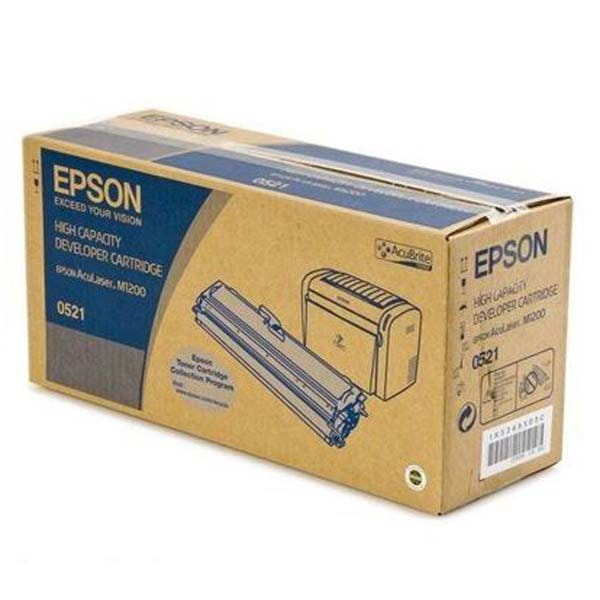 Epson oryginalny toner C13S050521, black, 3200s, Epson AcuLaser M1200