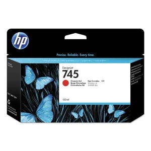 HP oryginalny ink / tusz F9K00A, HP 745, chromatic red, 130ml