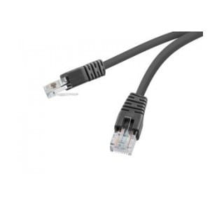 Patchcord UTP Gembird PP6U-0.5M/BK kat. 6 0,5m czarny