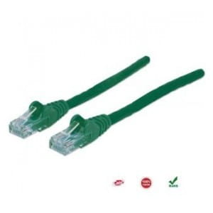 PatchCord 100% miedź Intellinet Cat.6 UTP, 10m, zielony