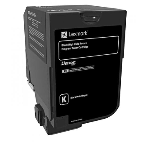 Lexmark oryginalny toner 84C2HK0, black, 25000s, return, Lexmark CX725de, CX725dhe, CX725dthe, O